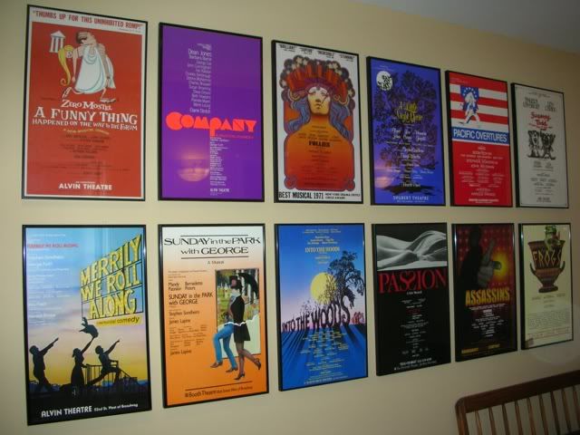 Show us your Broadway poster wall