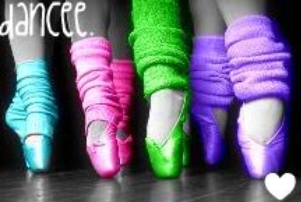 Coloured Ballet Shoes