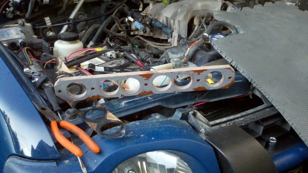 Intake Manifold Spacer vg33 Nissan XTerra Forum