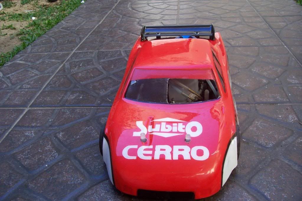tablita, auto rc nacional escala 1/10