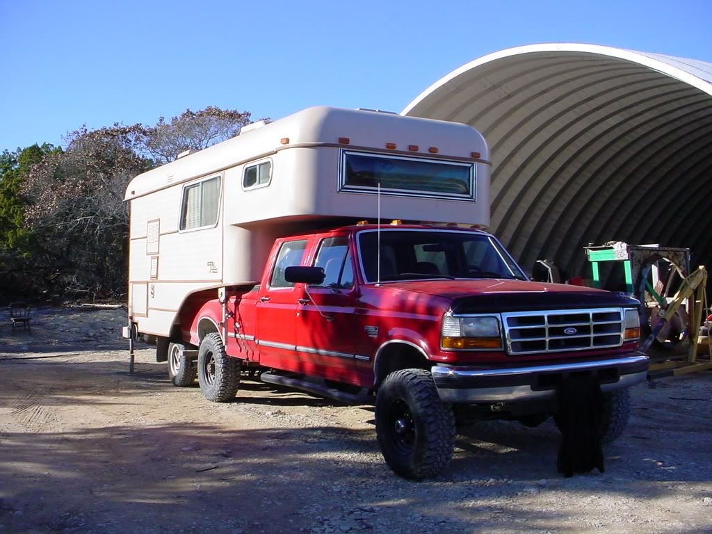 Open Roads Forum Truck Campers Cool tag axle TC on Ebay