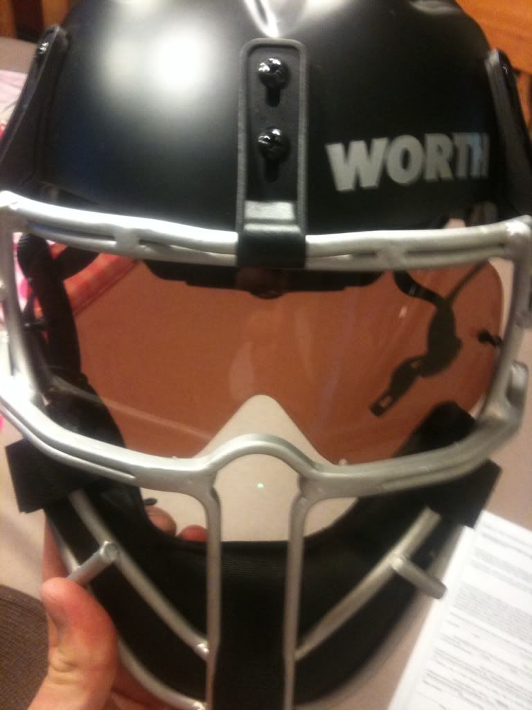 Pitching Helmet SHEILD/VISOR/PAINTING Slowpitch Softball Forums