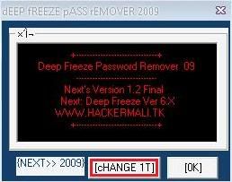 Deep Freeze password remover