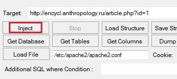 SQLI Helper to hack website
