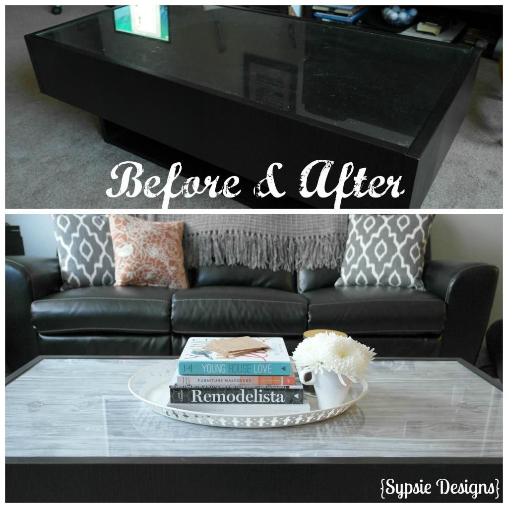 Coffee Table IKEA Makeover 