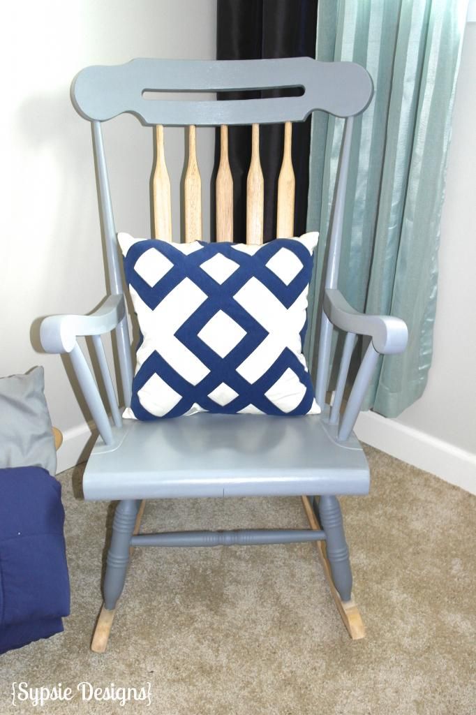 Rocking chair makeover photo