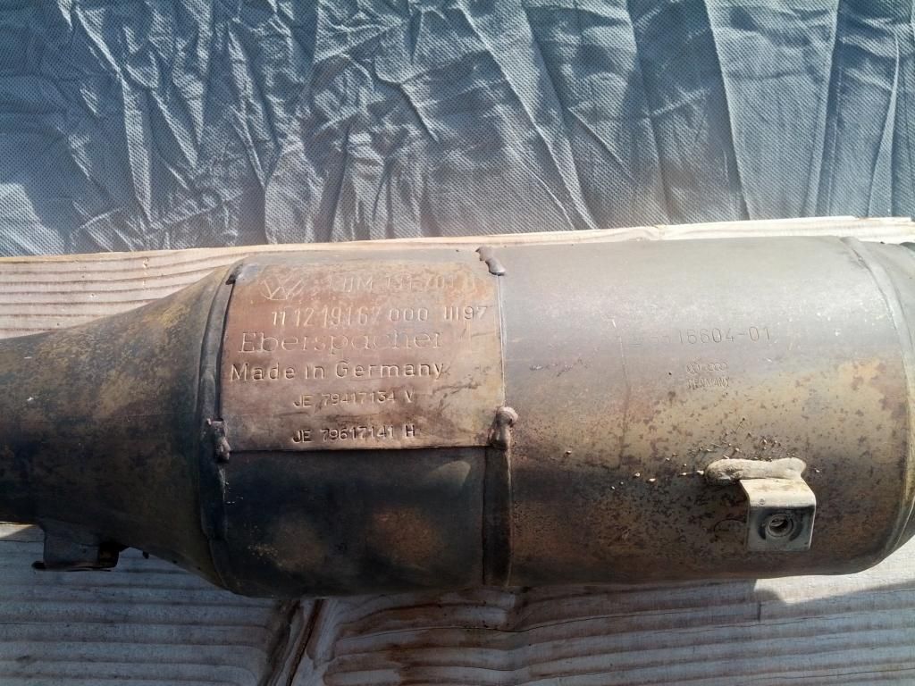 FS Maganaflow 2.5" catback MK3 Jetta, VR6 OBD2 Catalytic Converter