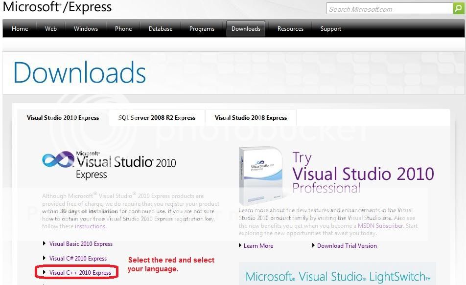 Visual Studio 2010 Express Key Download